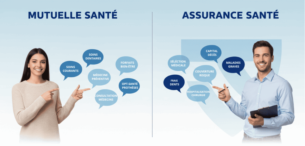 Mutuelle ou assurance santé - Pereire.co
