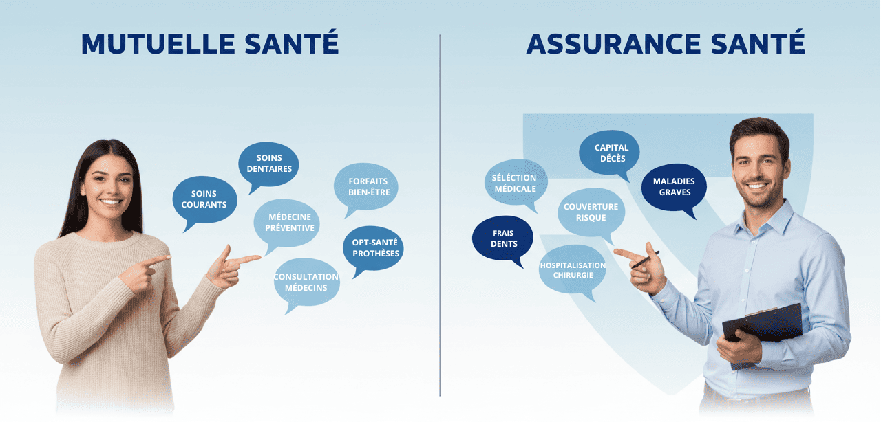 Mutuelle ou assurance santé - Pereire.co